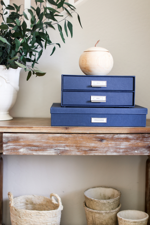 Bigso Sverker Document / Art Box; Navy Blue