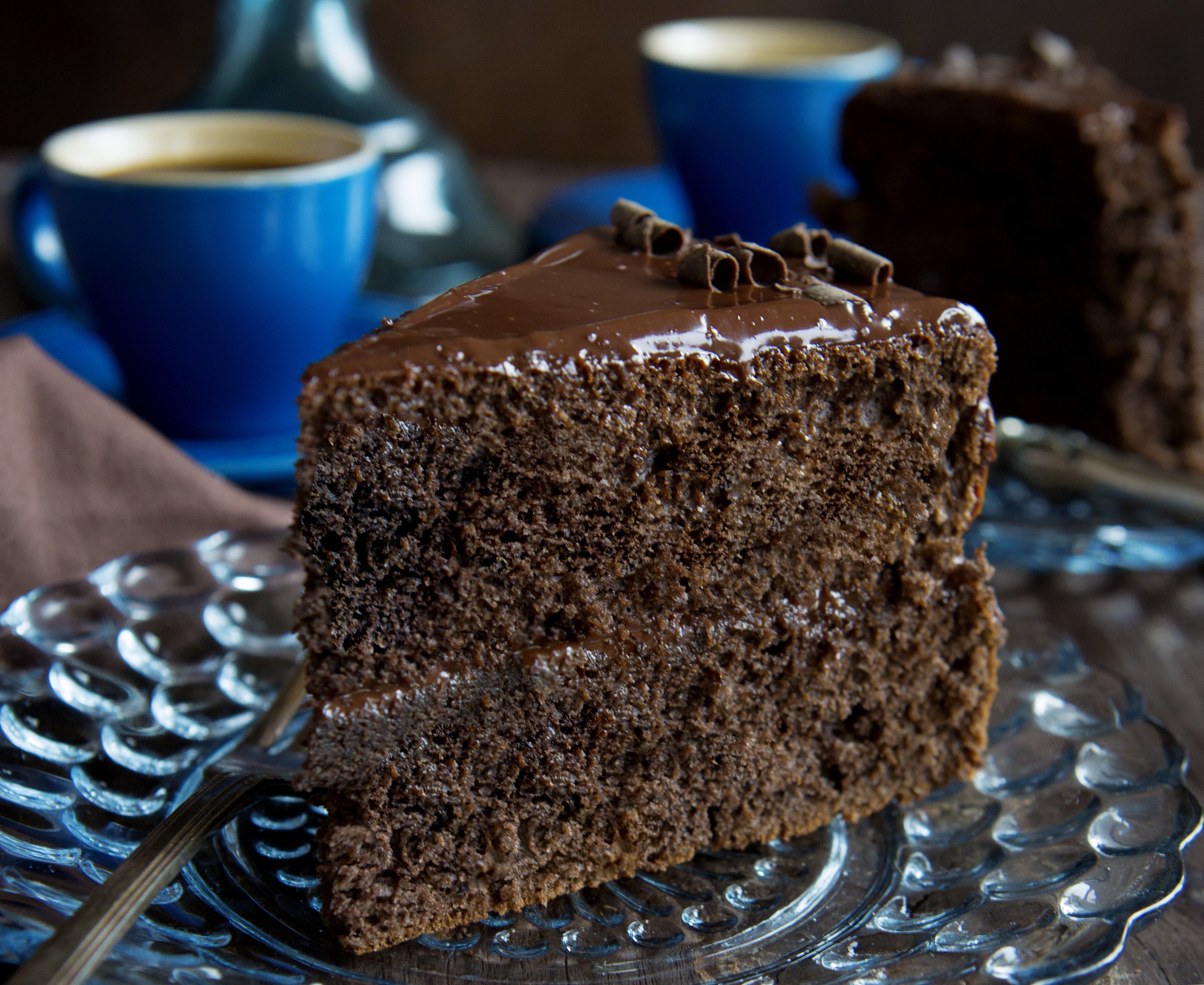 Chocolate Espresso Cake Recipe Amanda Rettke The Inspired Home 