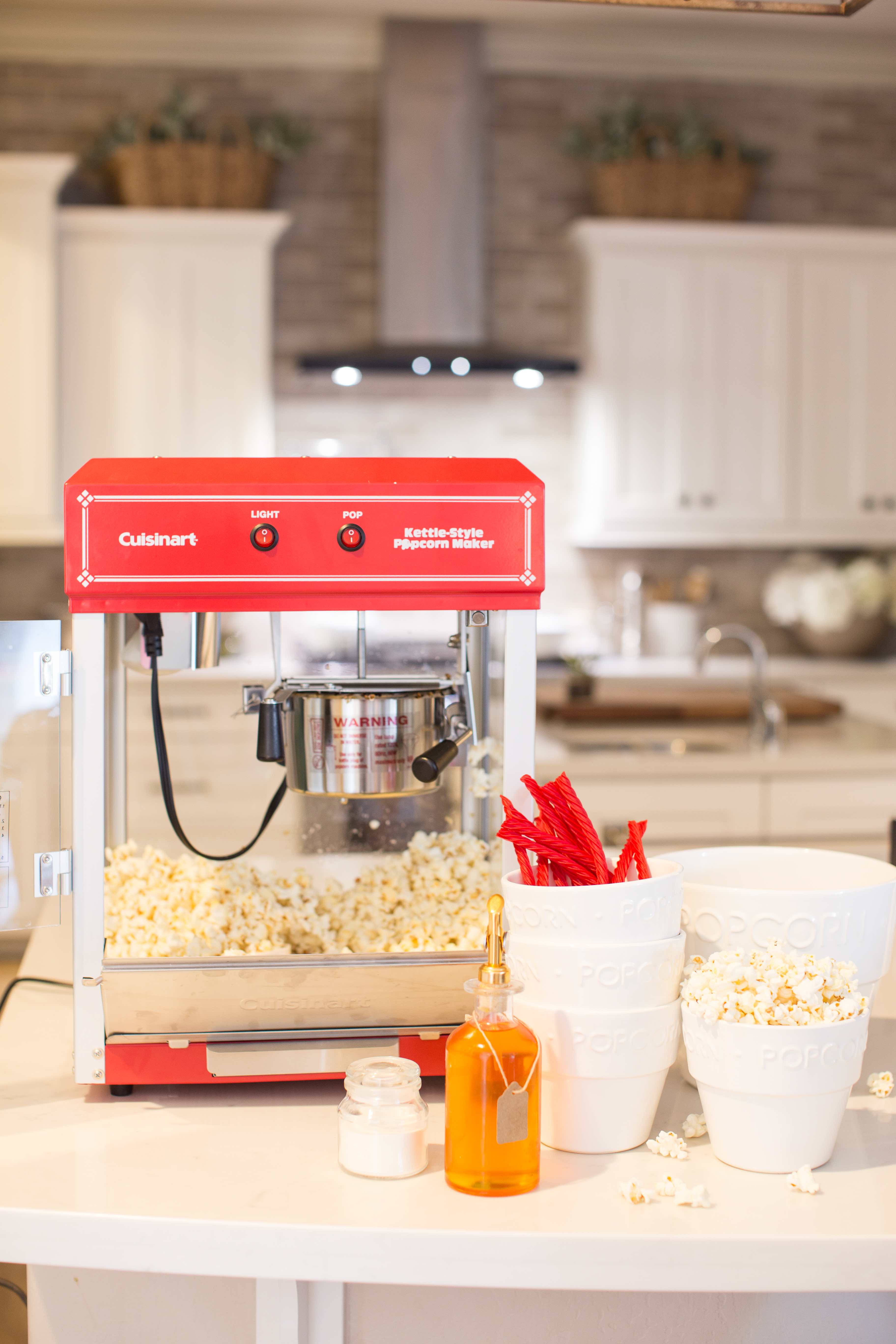 Cuisinart Kettle Style Popcorn Maker, Red 