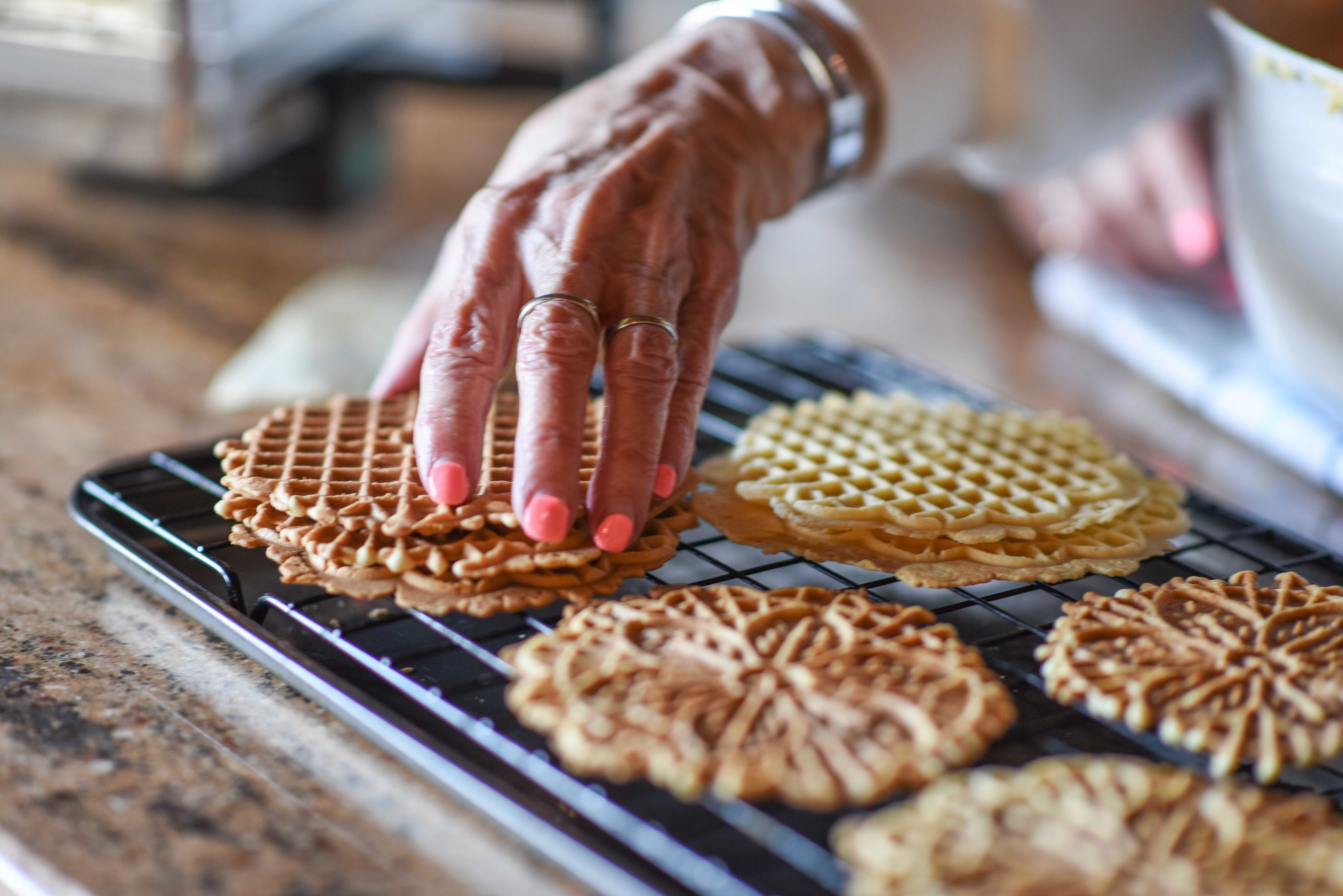 Grandma's Pizzelle Recipe - Brown Eyed Baker