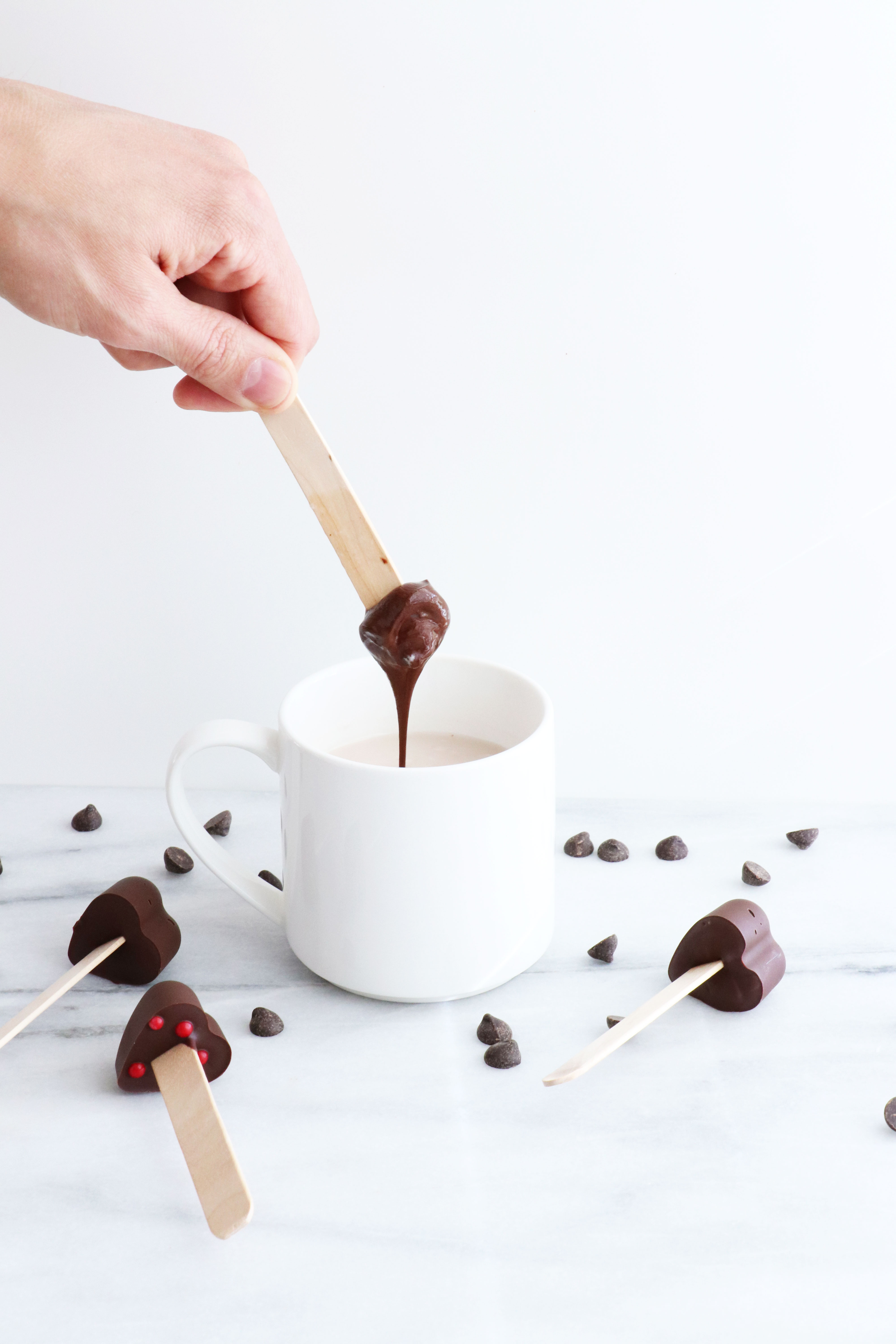 Heart Healthy Foods: How to Make Hot Cocoa Stirrers with Dark