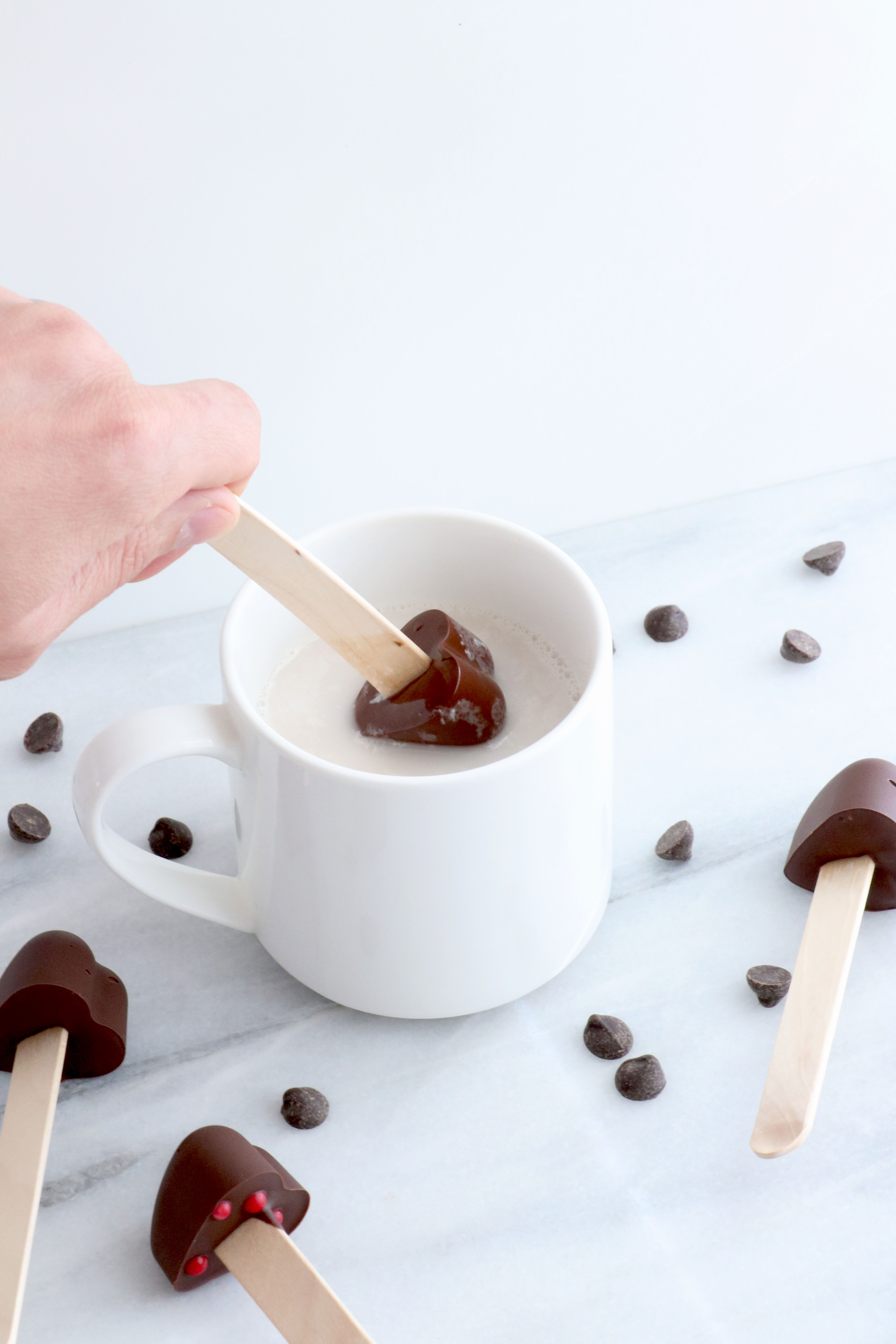 Heart Healthy Foods: How to Make Hot Cocoa Stirrers with Dark