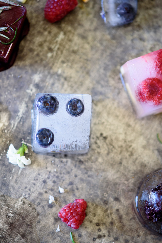 Fruit & Herb Ice Cubes - My Fussy Eater