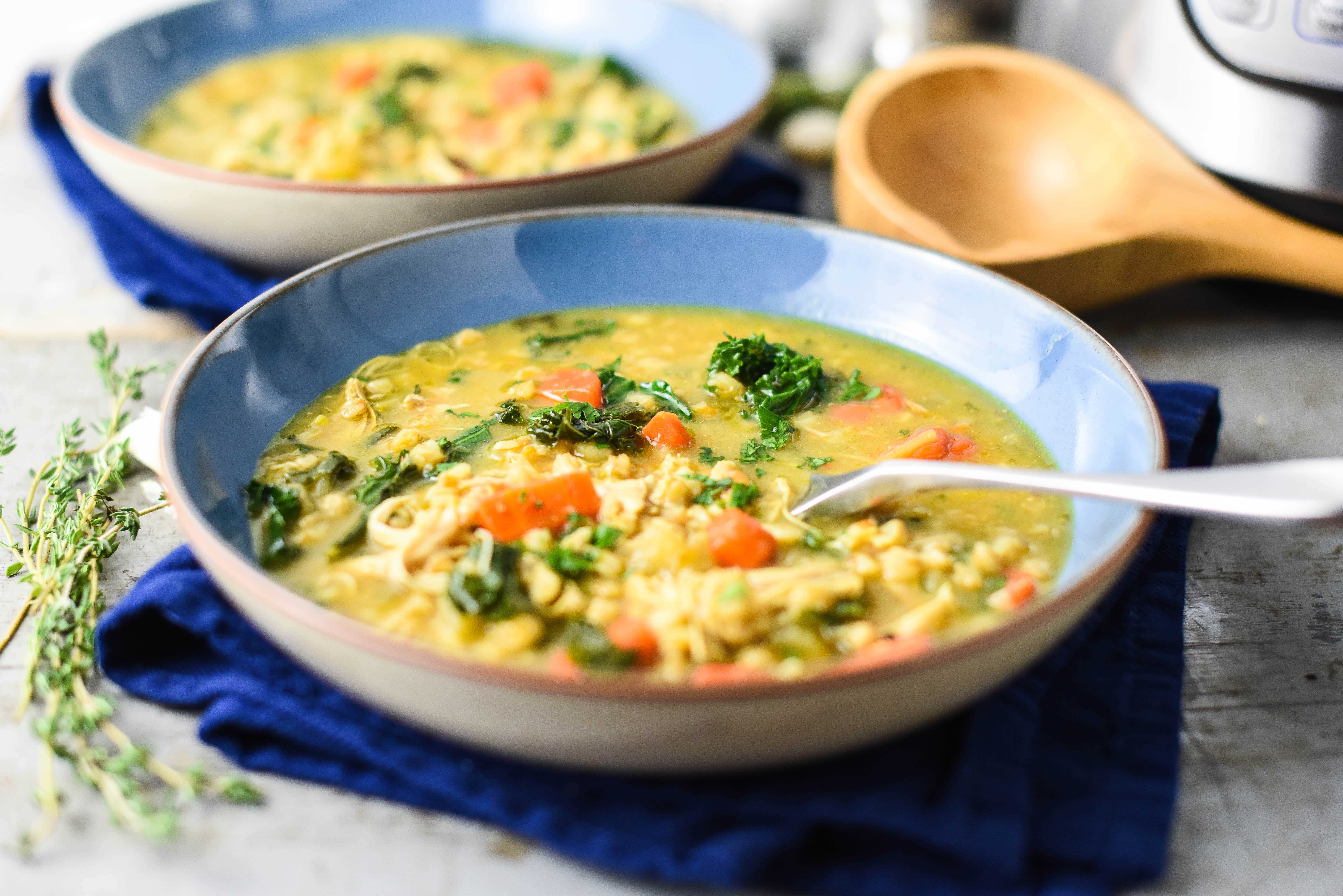 Bone Broth Chicken Soup - Wholly Tasteful