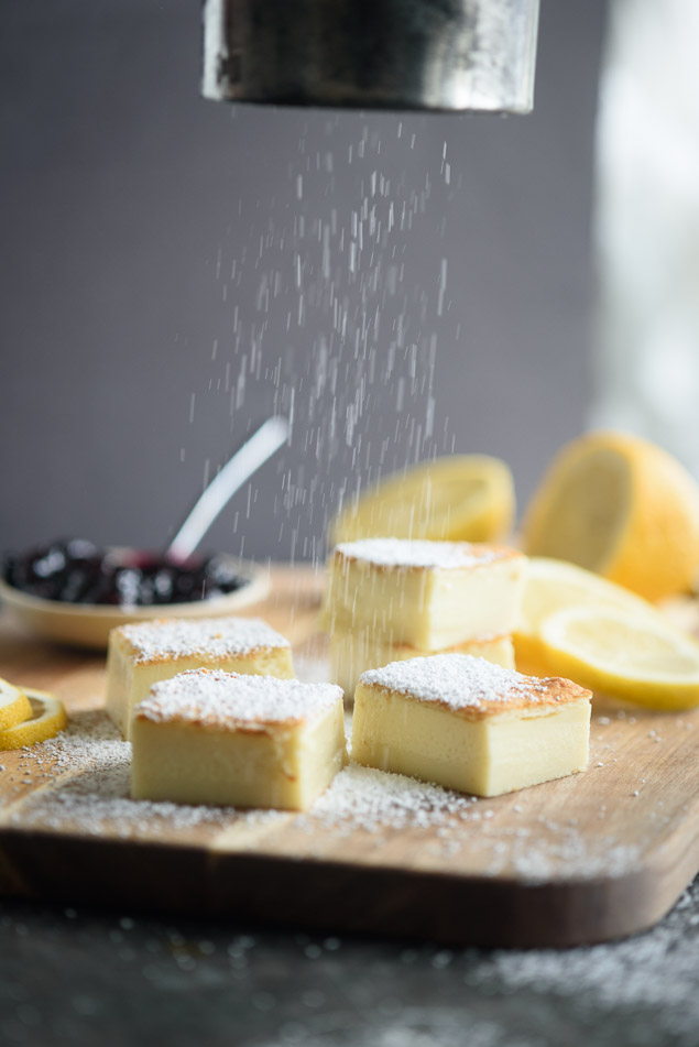 Magic Layered Lemon Cake Recipe - My Food and Family