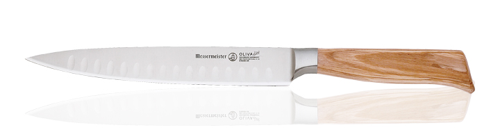Messermeister Oliva Elite - 8 Kullenschliff Carving Knife