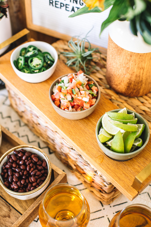 A Tasty Super Bowl Nacho Bar | The Inspired Home