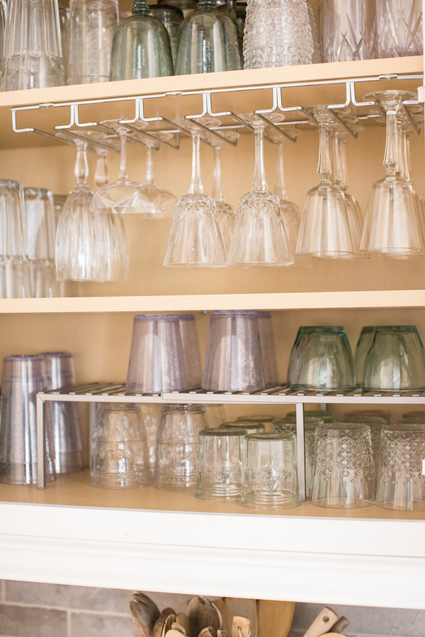 Tips & Ideas For How To Organize Glassware in your Kitchen Display