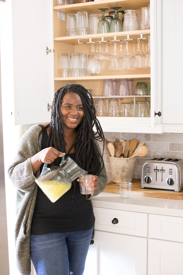 Tips & Ideas For How To Organize Glassware in your Kitchen Display Cabinet