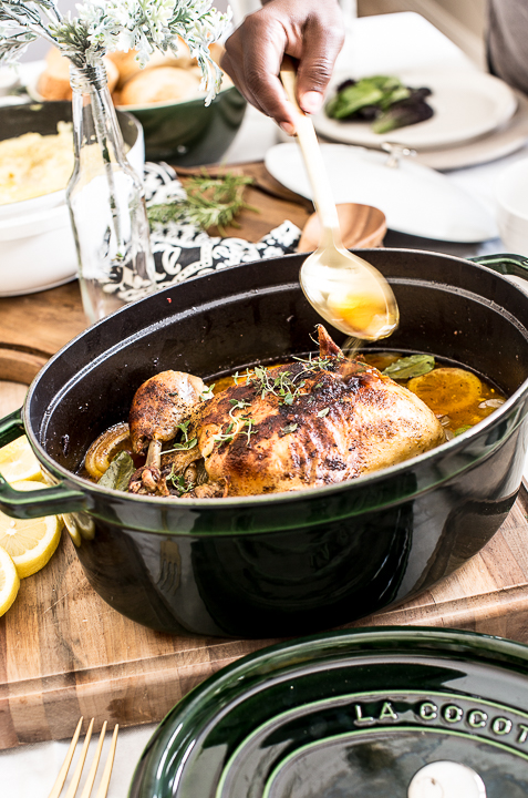 Sunday Dinner: save time with my favorite oven to table cookware