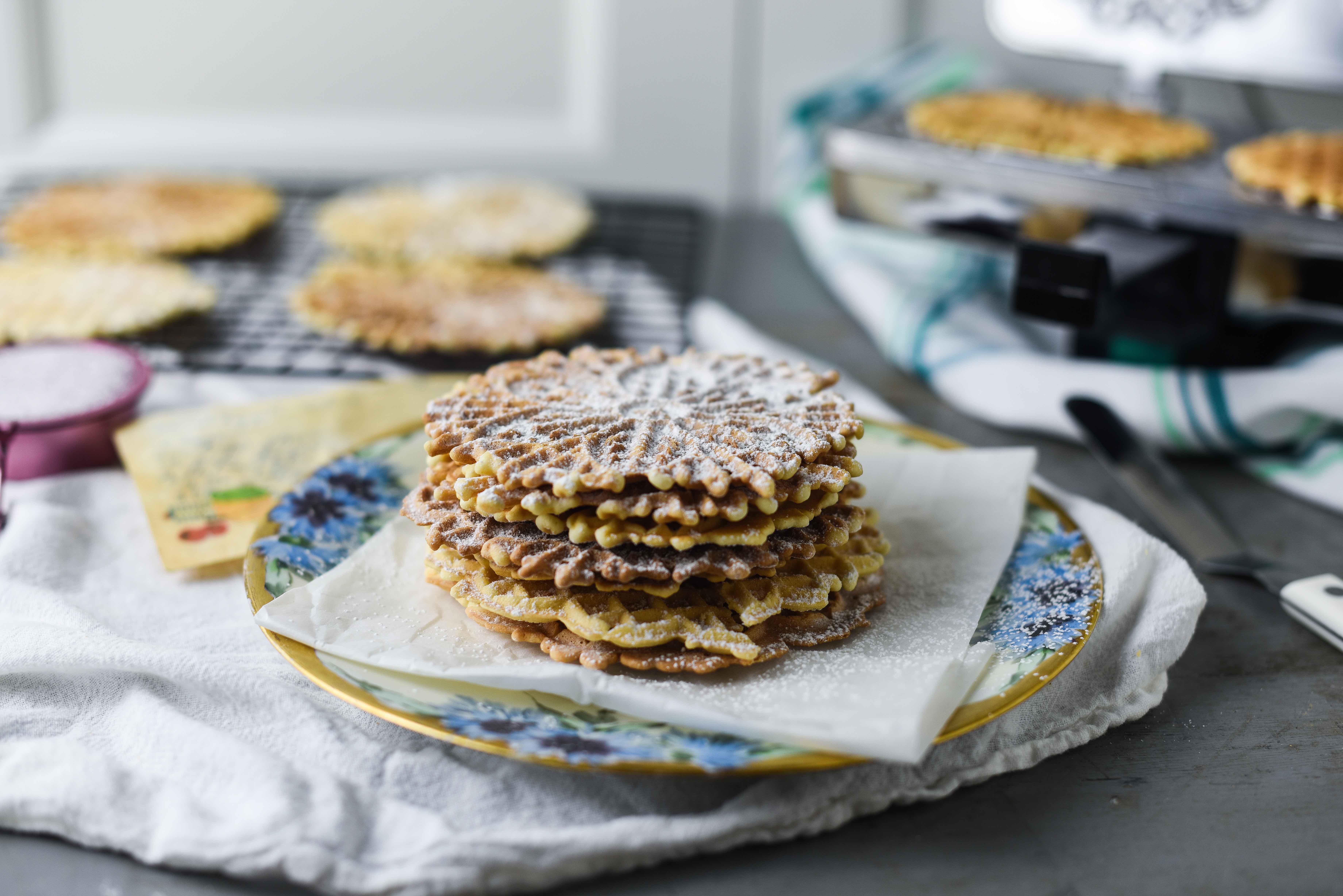 Grandma's Pizzelle Recipe - Brown Eyed Baker