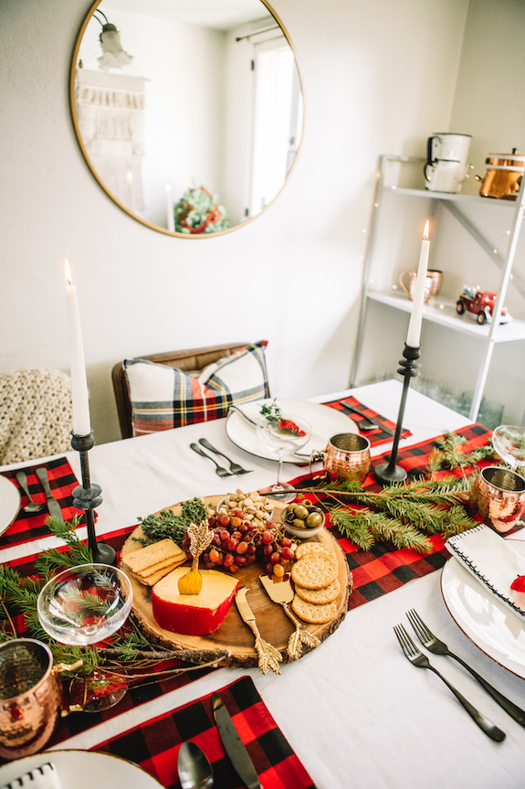 We're Mad for This Plaid Tablescape | The Inspired Home