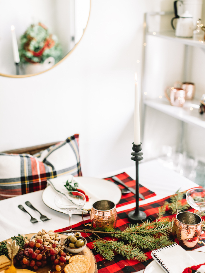 We're Mad for This Plaid Tablescape | The Inspired Home