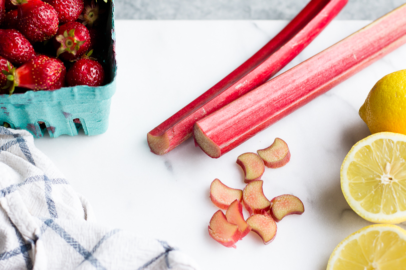 Strawberry Rhubarb Pitcher Cocktail Recipe, Colleen Jeffers