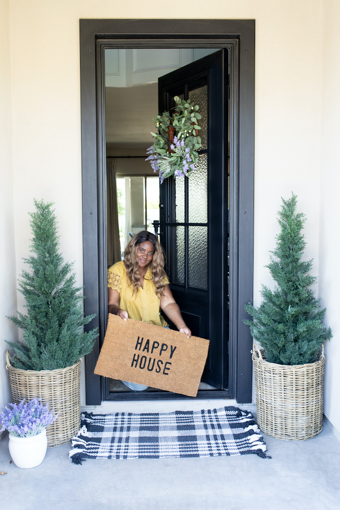 Front Porch Doormat Layering Ideas for Spring 