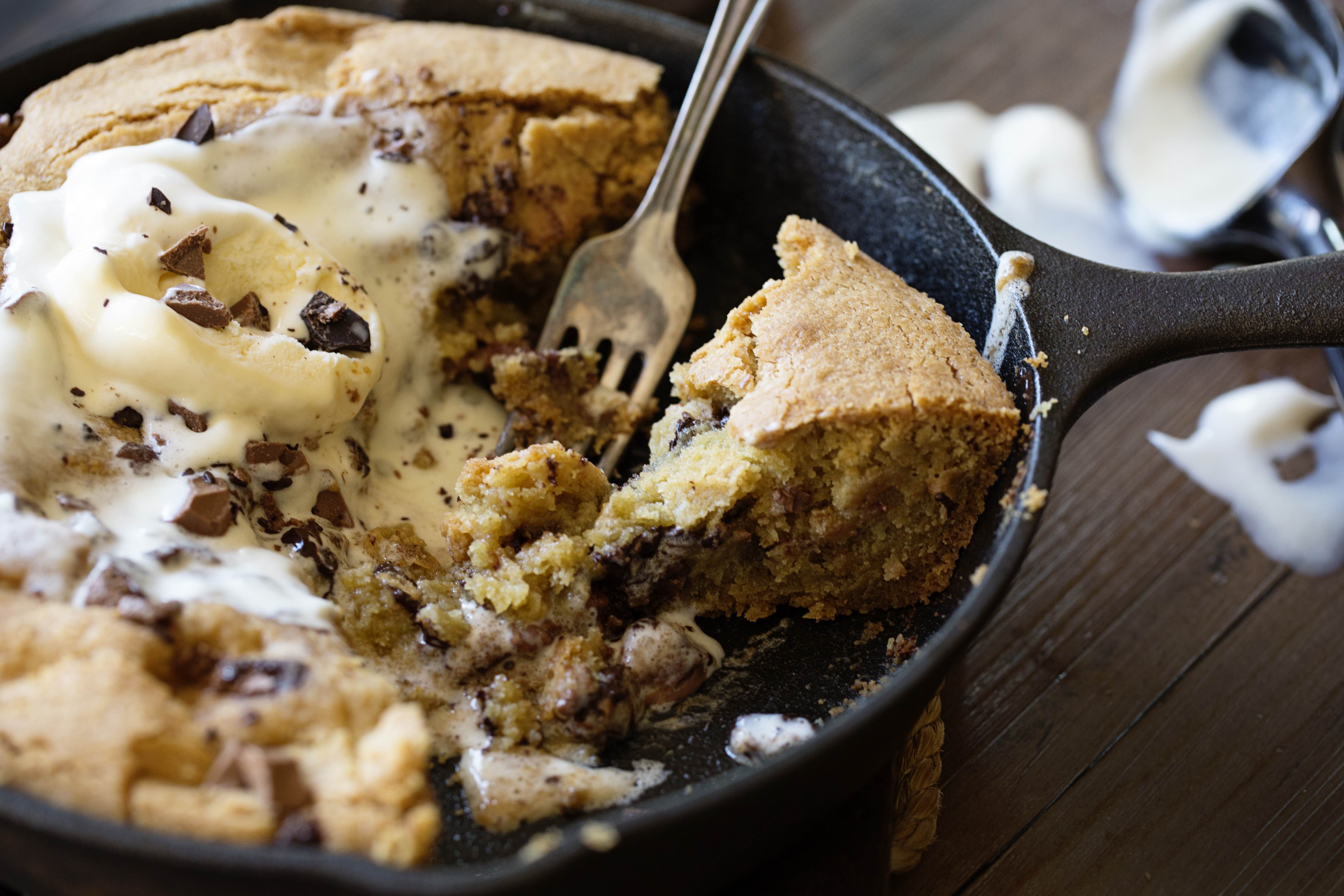 Skillet Chocolate Chip Cookie Recipe