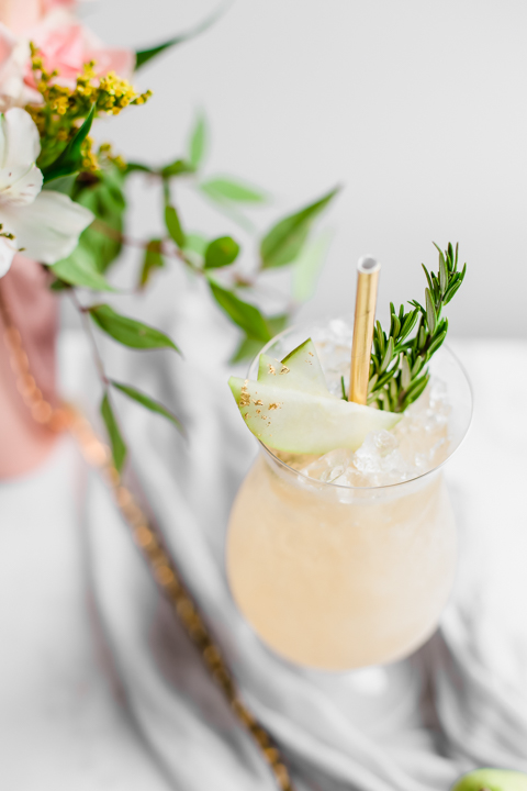 Strawberry Rhubarb Pitcher Cocktail Recipe, Colleen Jeffers