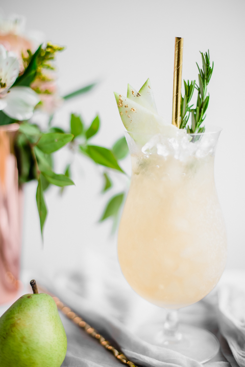 Strawberry Rhubarb Pitcher Cocktail Recipe, Colleen Jeffers