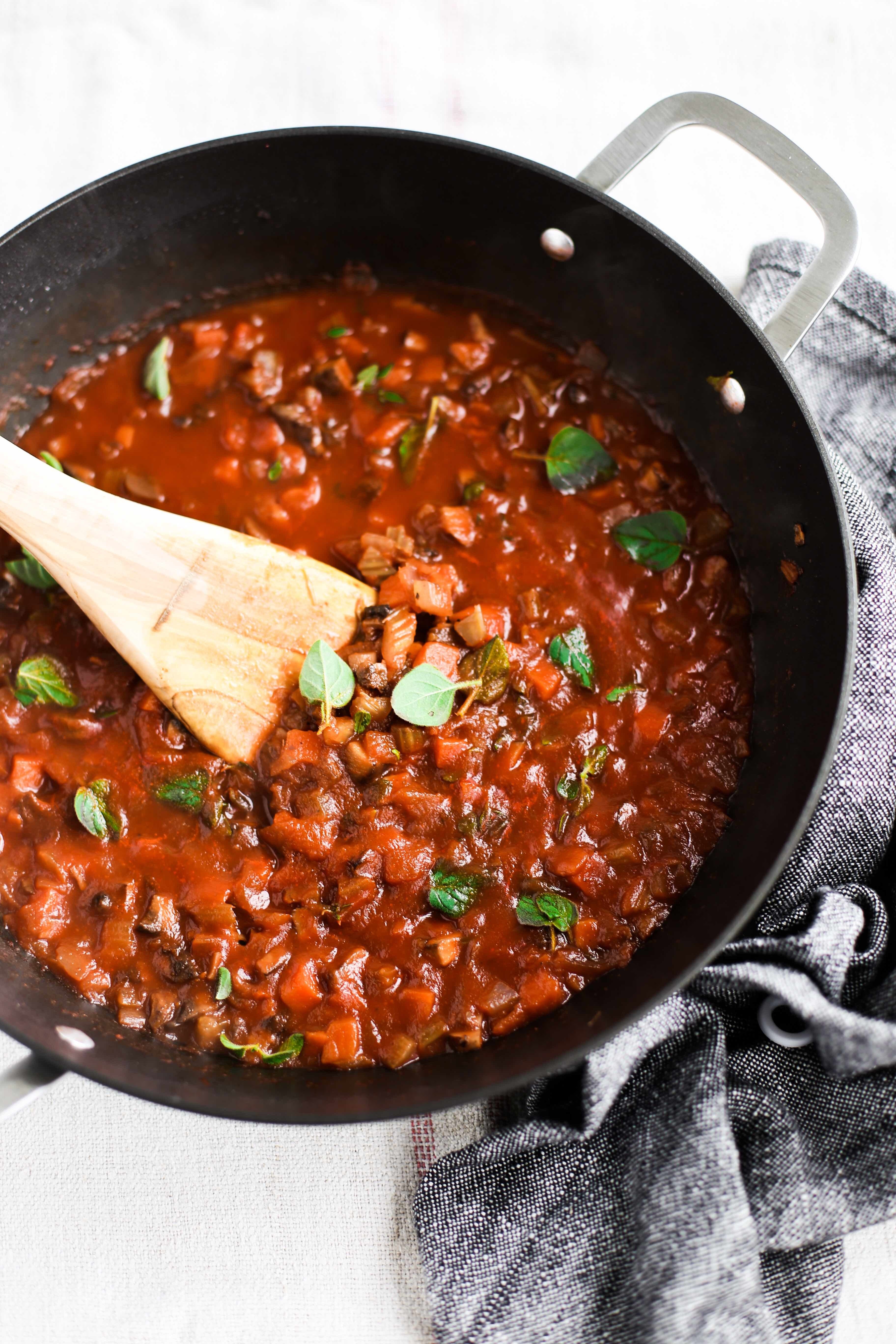 Vegetarian Spaghetti Bolognese 4 Resize