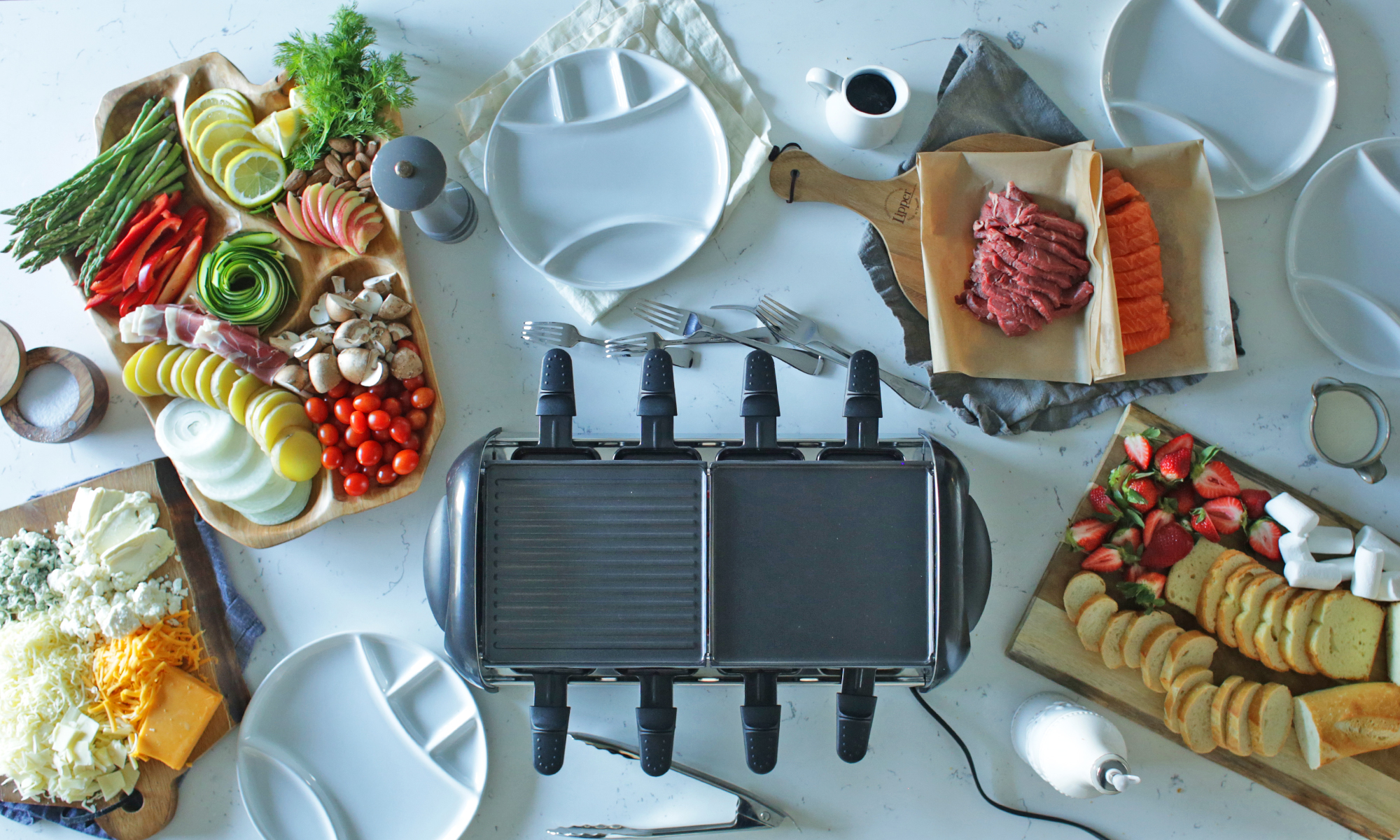 Everything you need for a successful & original raclette party - Urbaine  City