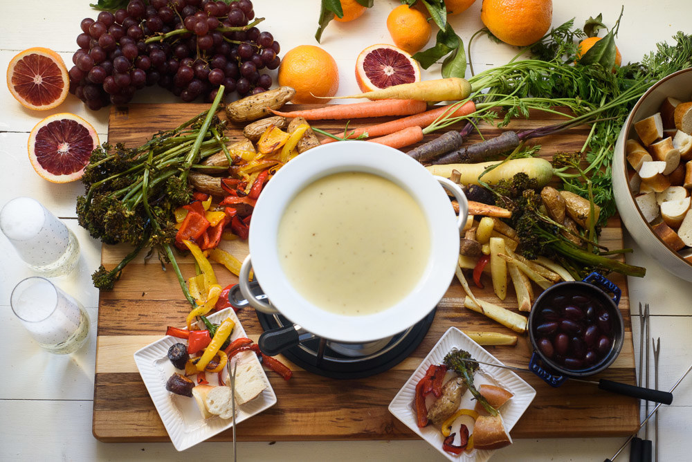 Easy Cheese Fondue for Two (the Best At Home Date Night!)