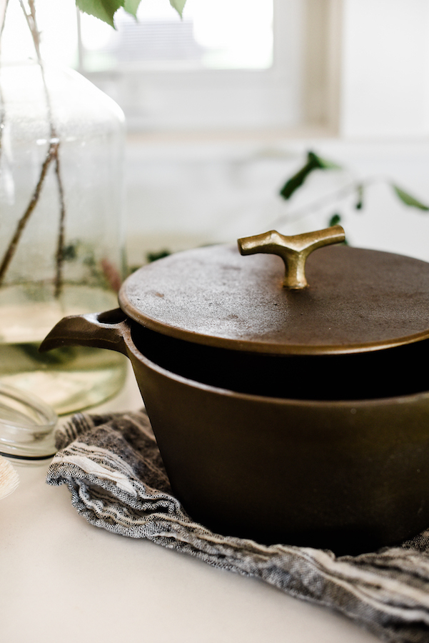 What's the best way to clean this enameled Dutch oven? : r/castiron