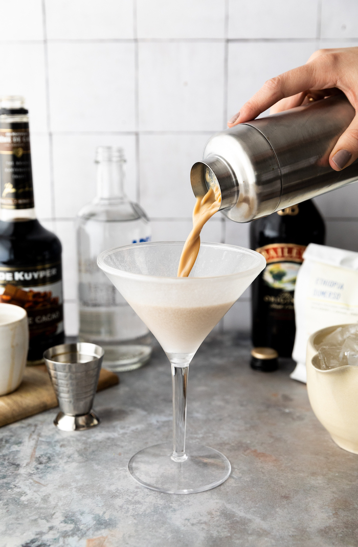 Espresso Martini Cocktail, a quality aperitif at home