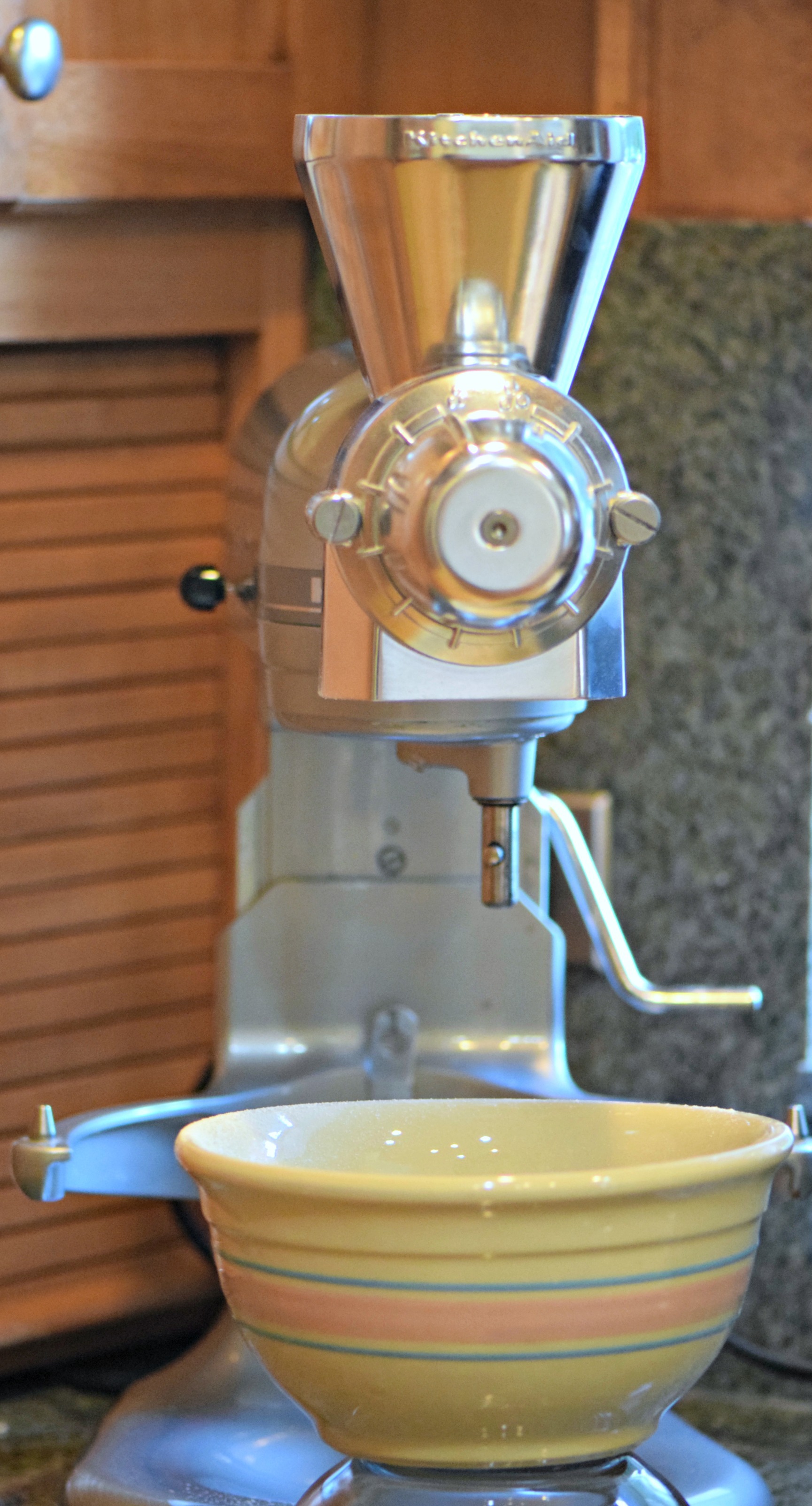 Vintage KitchenAid Hobart Grain Mill Coffee Grinder Attachment