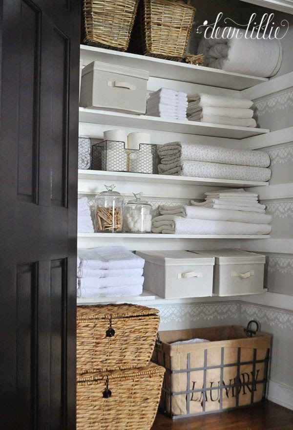 Organizing Your Bathroom and Linen Closet - The Cozy Clarks