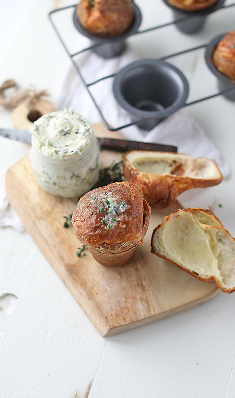 Herb & Cheese Popovers - Wyse Guide