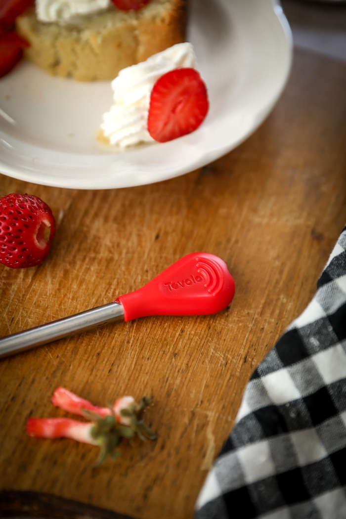 Pound Cake with Strawberries and Whipped Cream