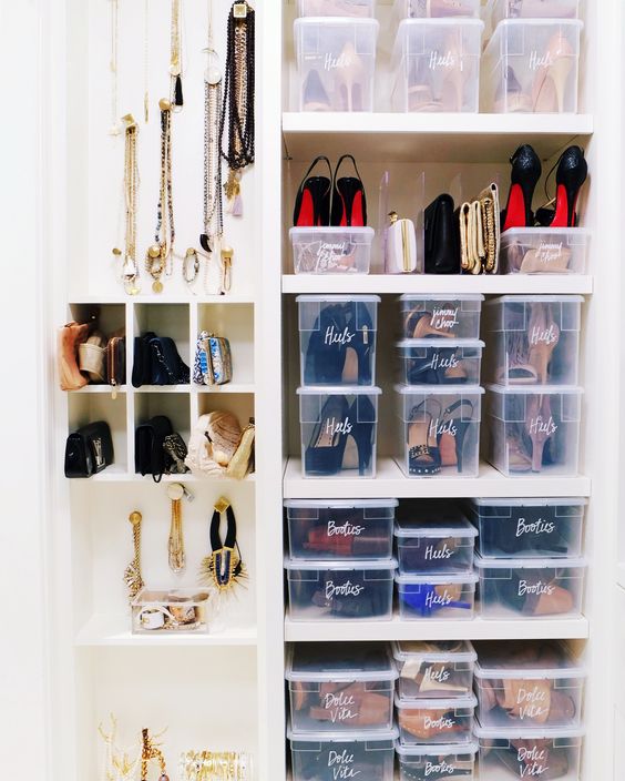 10 Ways to Organize Your Shoes, Inspired by Pinterest - The Glam Magazine