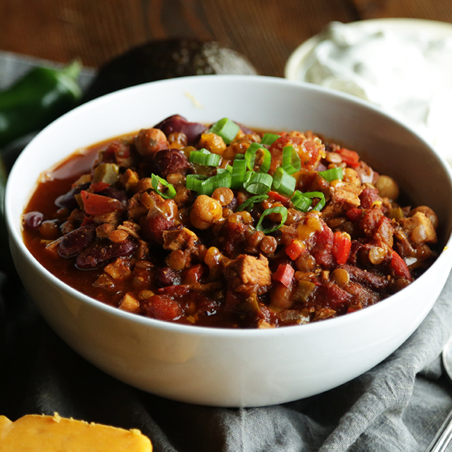 Easy Turkey Chili - Tastefully Grace